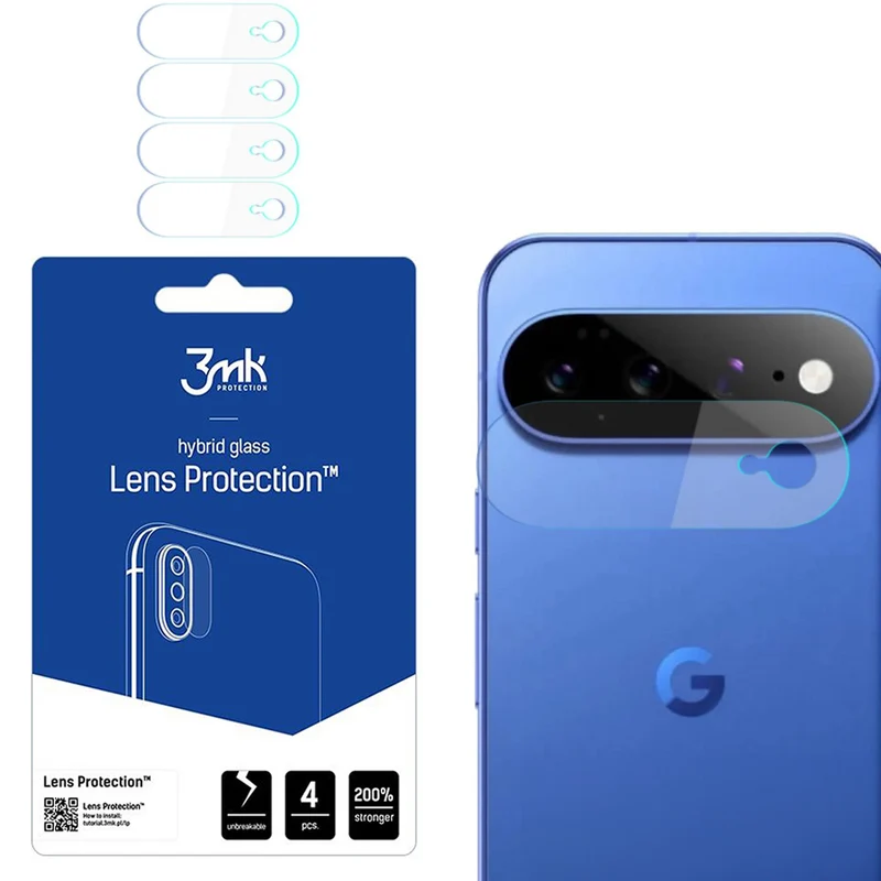 Objektivschutz für Google Pixel 11 Pro XL, 3mk Lens Protection, 4 Sätze