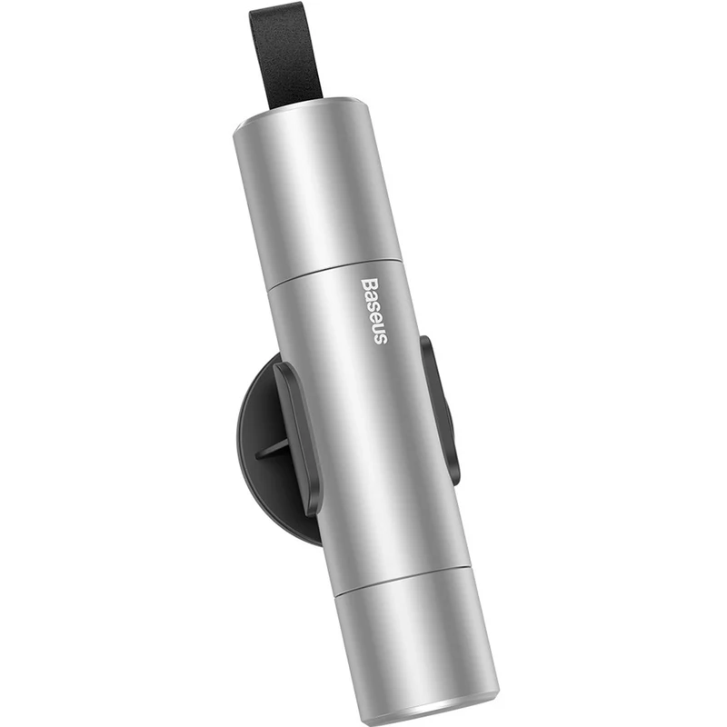 Hammer / Rettungshammer für Autos, Baseus SharpTool Safety Hammer, Silber