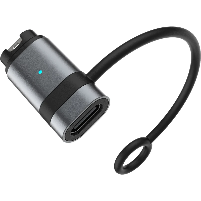Adapter USB-C auf Garmin 4-Pin, Fixed Link, Schwarz