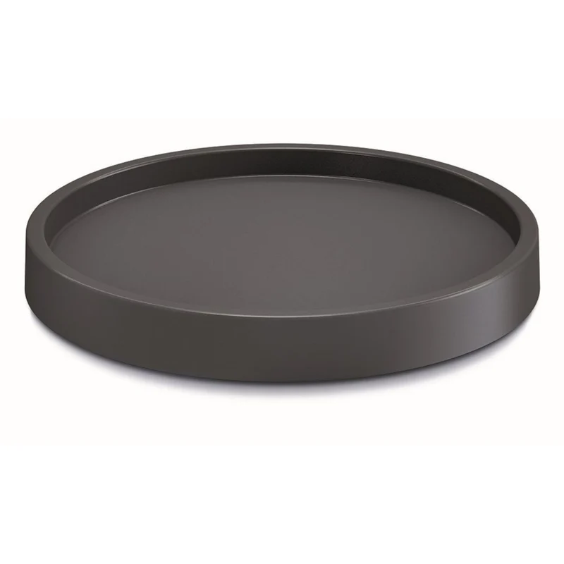 Prosperplast Mobile Saucer Round Blumentopf Untersetzer mit Rollen Pflanzenroller Blumenroller Roller 360 Grad Drehbar Rund Ø 29,2cm