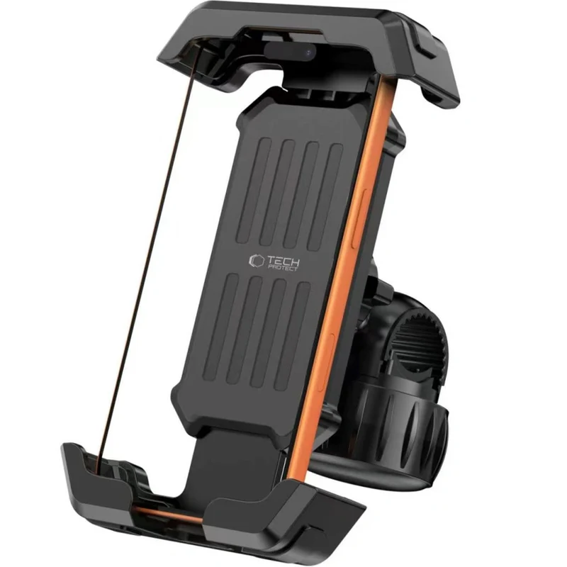 Fahrrad-/Motorradhalterung für Handy am Lenker, Tech-Protect V6, Schwarz