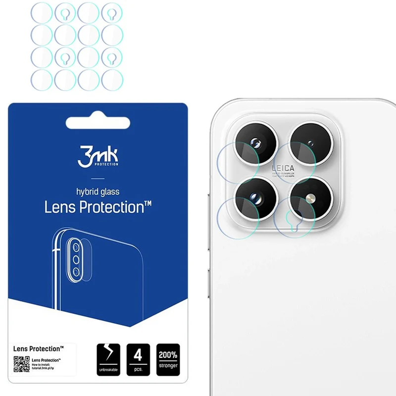 Objektivschutz für Xiaomi 17, 3mk Lens Protection, 4 Sätze