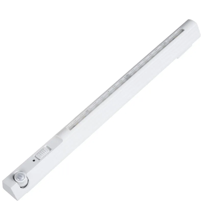 Maclean MCE235 LED Kabinettlicht mit PIR Bewegungsmelder 3m Reichweite Schranklampe Küchenlampe Kleiderschrank Beleuchtung Auto On/Off 4000K