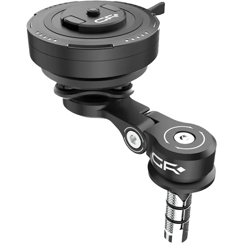 Fahrrad und Motorradhalterung für Smartphone für die Gabel, GRXPLORE GR-MT7, für Quick Mount, Schwarz