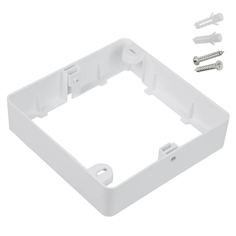 Maclean Aufputzadapter, für LED-Panel 18W , quadratisch, 170*170*38mm, MCE379 S