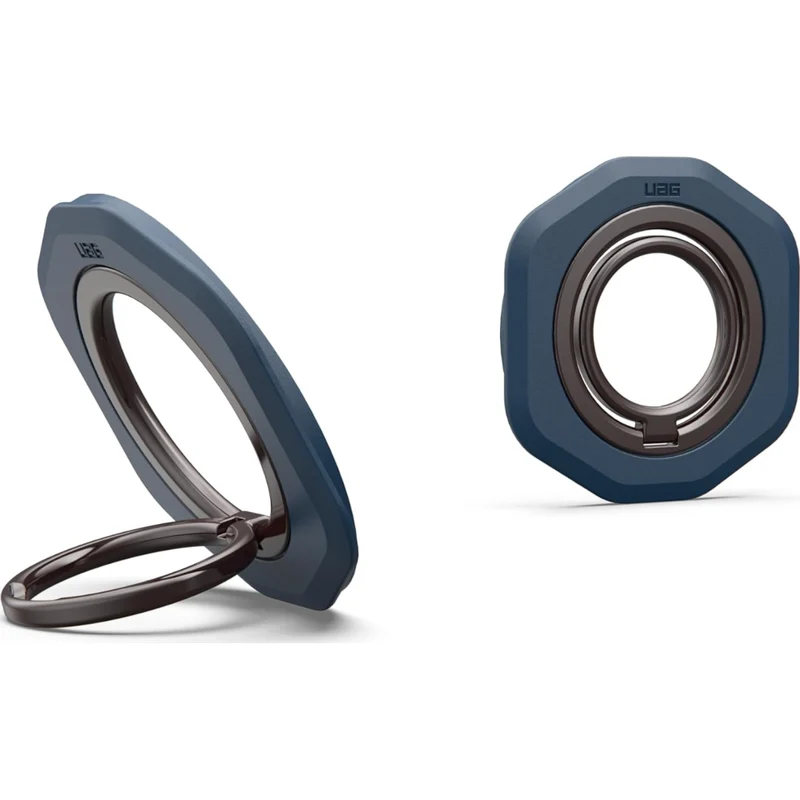 Finger-Magnet-Halterung / Ständer, UAG Magnetic Ring Stand LT mit MagSafe, Dunkelblau