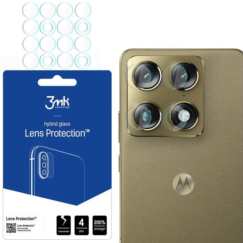 Objektivschutz für Motorola Signature, 3mk Lens Protection, 4 Sätze