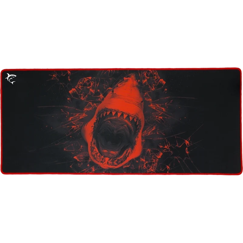 Gaming-Mauspad, White Shark SKYWALKER XL, 800 x 350 mm, Schwarz-Rot