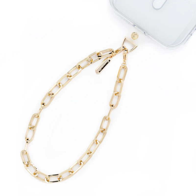 Universal-Handyband für das Handgelenk, Crong Phone Charm, Gold