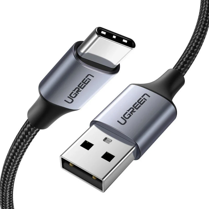 Ugreen 60126 USB - USB-C QC 3.0 Kabel, 1 m, 3A, Grau