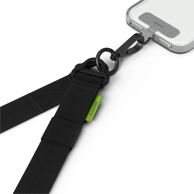 Universelles Multifunktions-Handystrap, YAXO Crossbody Sport Lanyard, Schwarz