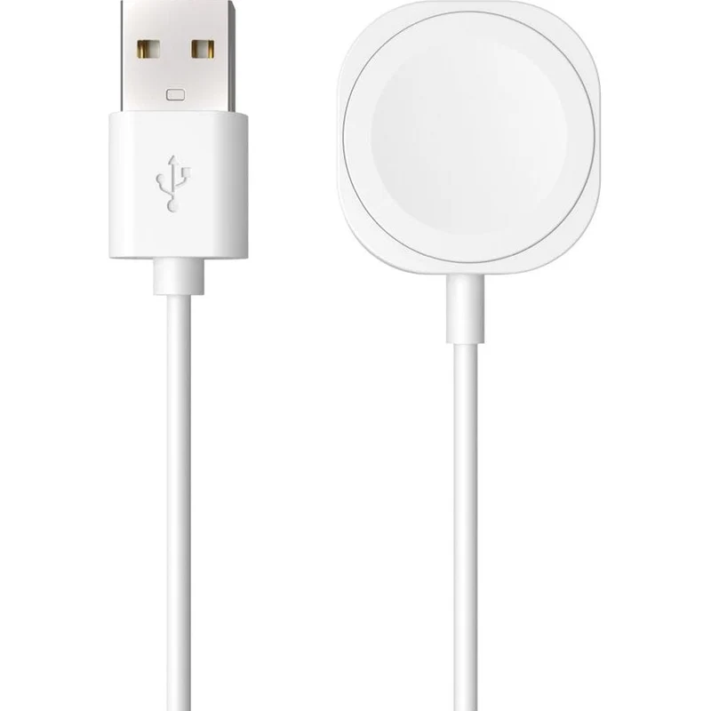 Kabel zum Aufladen USB-A zu Apple Watch, Fixed Charging Cable 2,5W 1m, Weiß