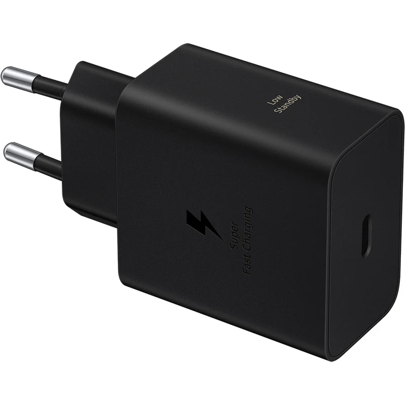 Netzladegerät USB-C mit PD, PPS und SFC, 60W, Samsung Power Adapter, Schwarz