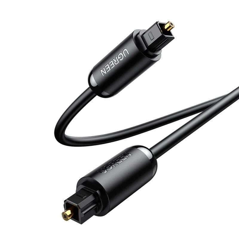 Optisches Kabel zu Toslink SPDIF, Ugreen, 1,5 m, Schwarz