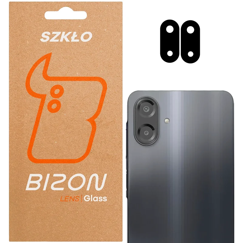 Gehärtetes Glas für die Kamera für Galaxy A07 4G, Bizon Glass Lens, 2 Stück