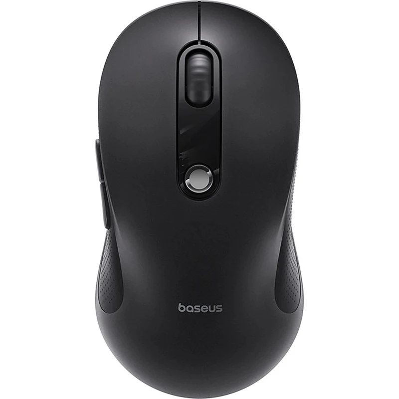 Ergonomische kabellose Maus, Baseus F02, Bluetooth 5.3, 1600 DPI, Schwarz