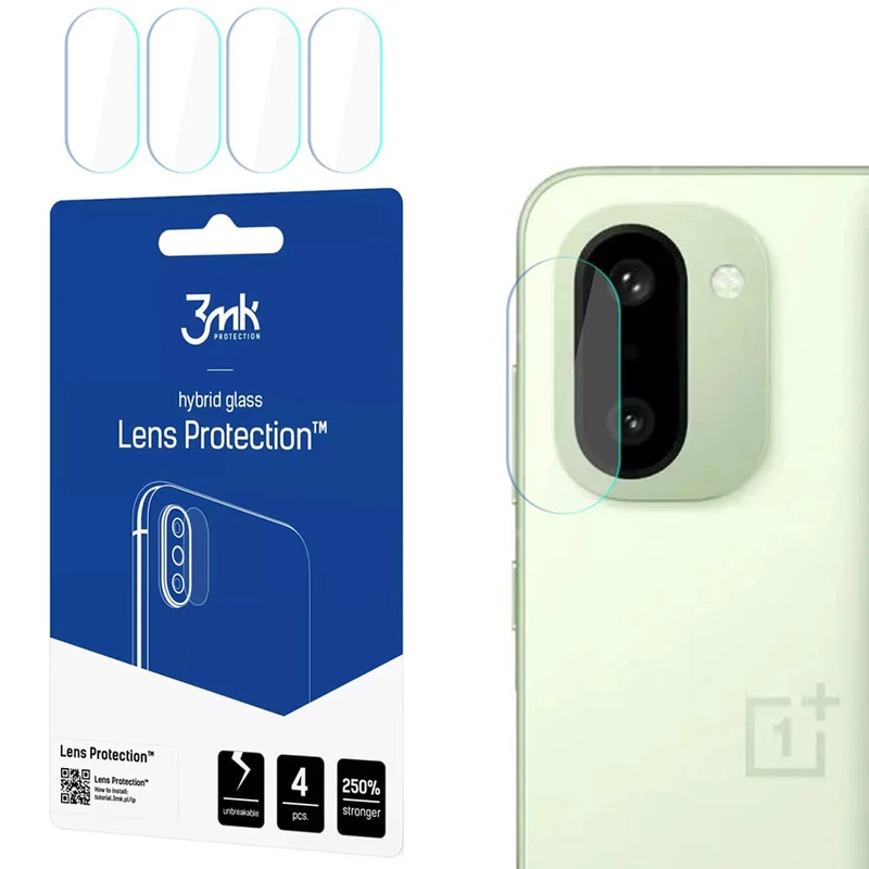 Objektivschutz für OnePlus 15R, 3mk Lens Protection, 4 Sätze