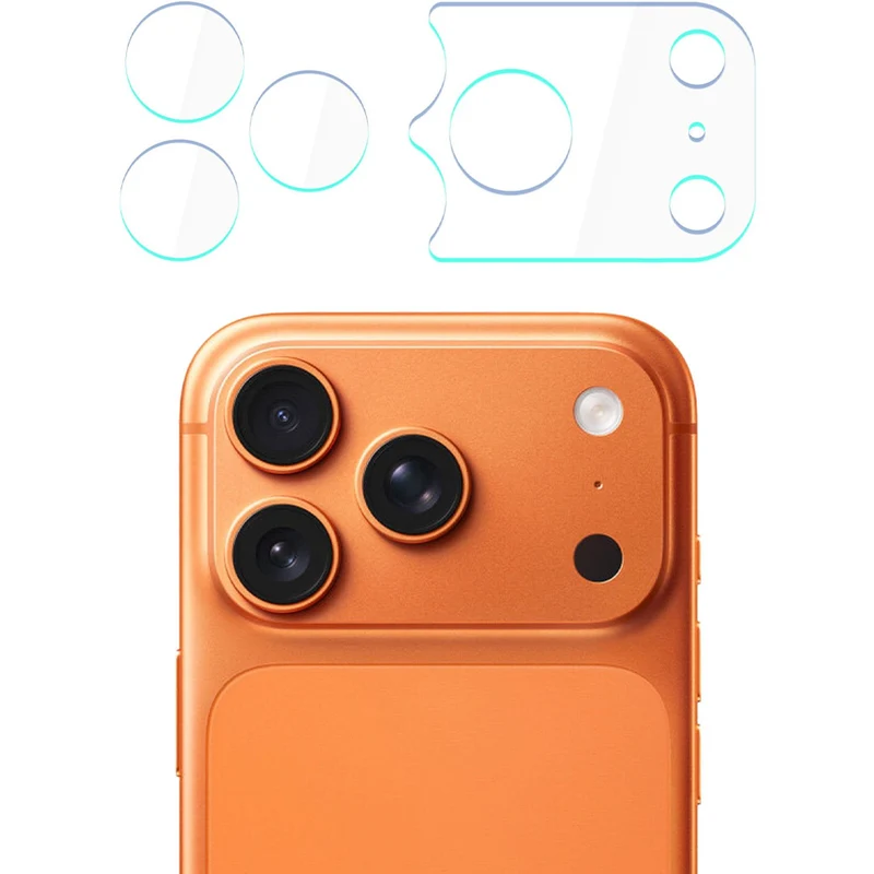Objektivschutz für iPhone 17 Pro Max, 3mk Lens Protection, 4 Sätze