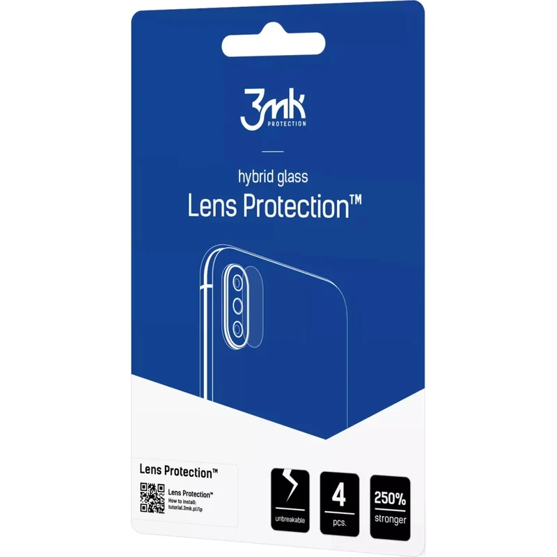 Objektivschutz für Honor Magic8 Lite, 3mk Lens Protection, 4 Sätze