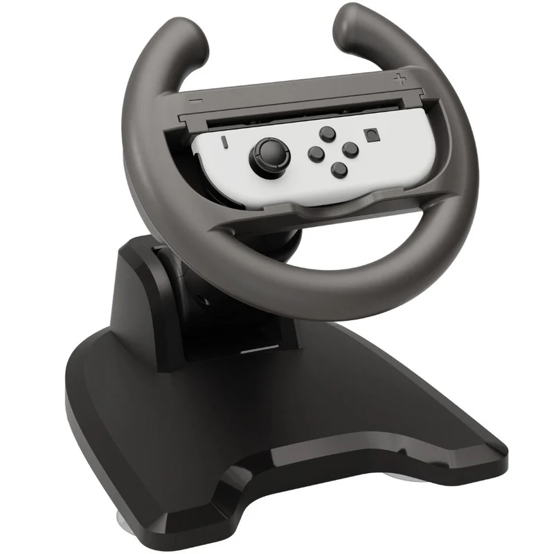 Halterung für Joy-Con für Nintendo Switch 2, YAXO Racing Set, Schwarz