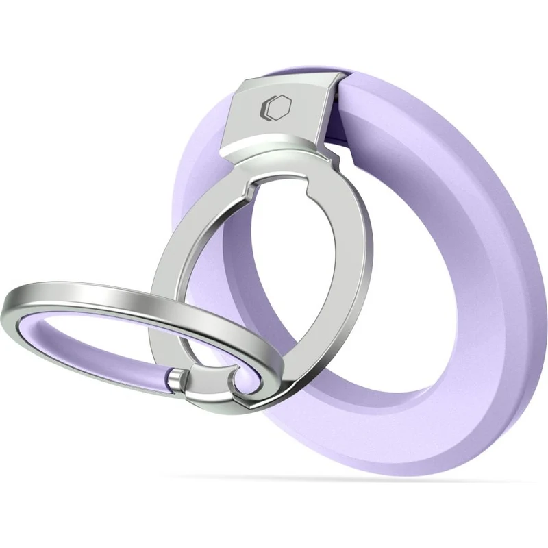 Magnetischer Fingerhalter, Tech-Protect MMR500 Magnetic MagSafe Ring, Telefonhaler, Violett