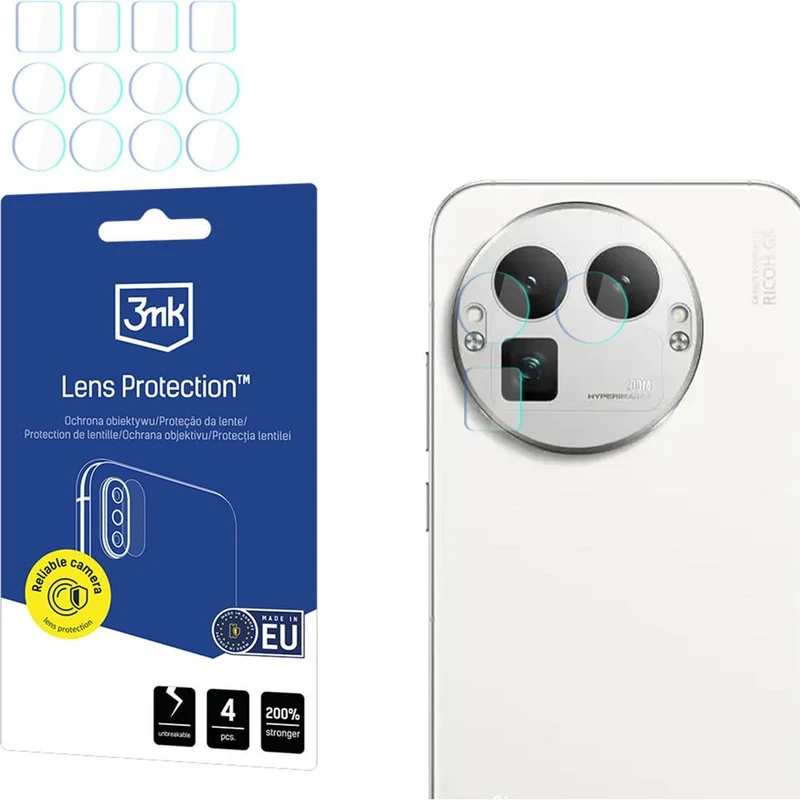 Objektivschutz für Realme GT 8 Pro, 3mk Lens Protection, 4 Sätze