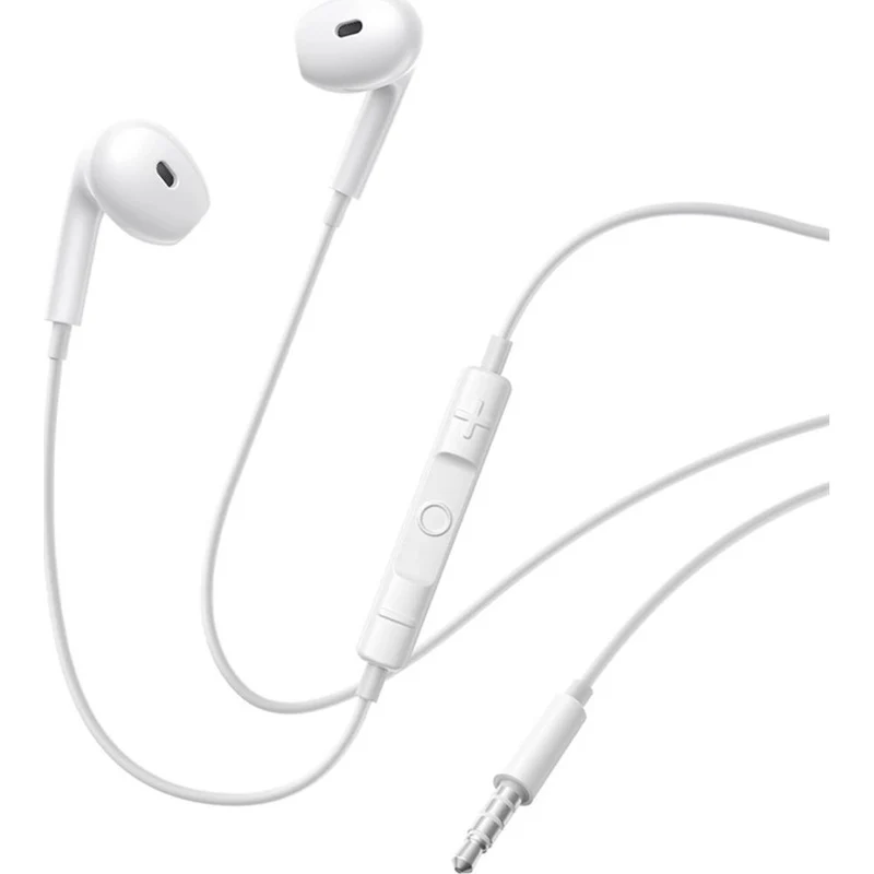 Kabelgebundene In-Ear-Kopfhörer mit Mini-Jack 3,5 mm, Baseus Encok HZ19, Weiß