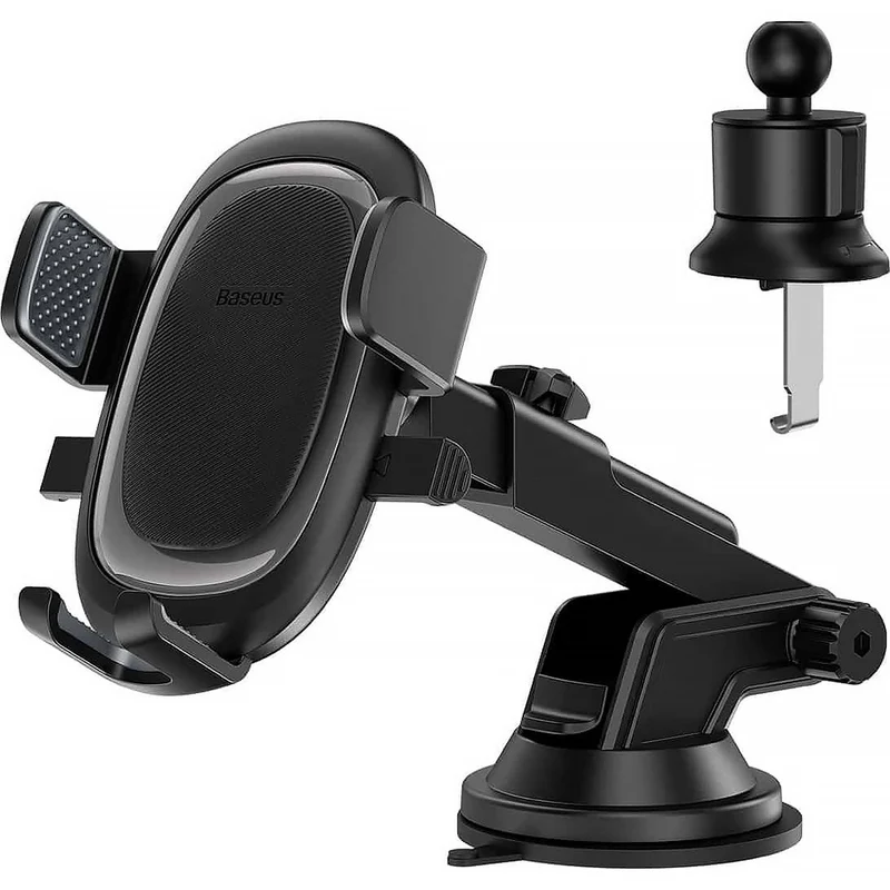 Baseus UltraControl Pro Auto-Schwerkrafthalterung für Lüftungsgitter/Armaturenbrett, Schwarz