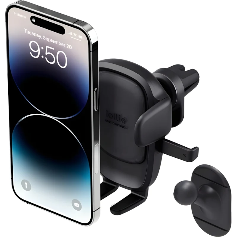 Auto Handyhalterung für Lüftungsgitter / Cockpit, iOttie Easy One Touch 6 Air Vent & Flush, Schwarz