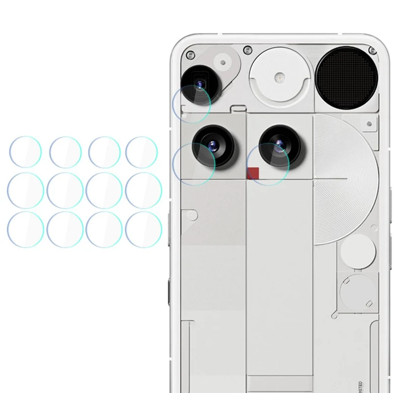 Objektivschutz für Nothing Phone 3, 3mk Lens Protection, 4 Sätze