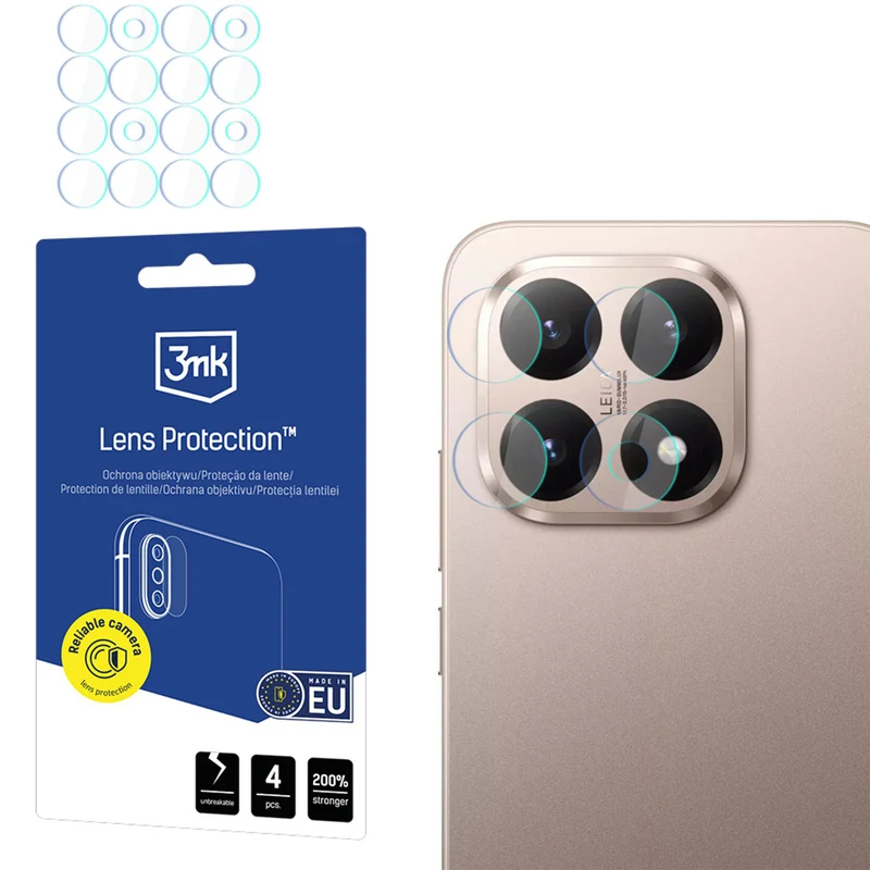 Objektivschutz für Xiaomi 15T, 3mk Lens Protection, 4 Sätze