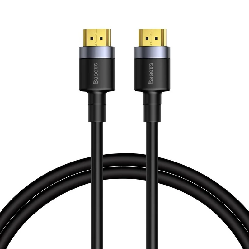 Kabel HDMI 2.0, Baseus Cafule, Full HD 4K/60Hz 18Gb/s, 1m, Schwarz