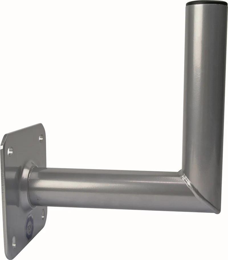 Wandhalter Aluminium Grau 25/35 cm