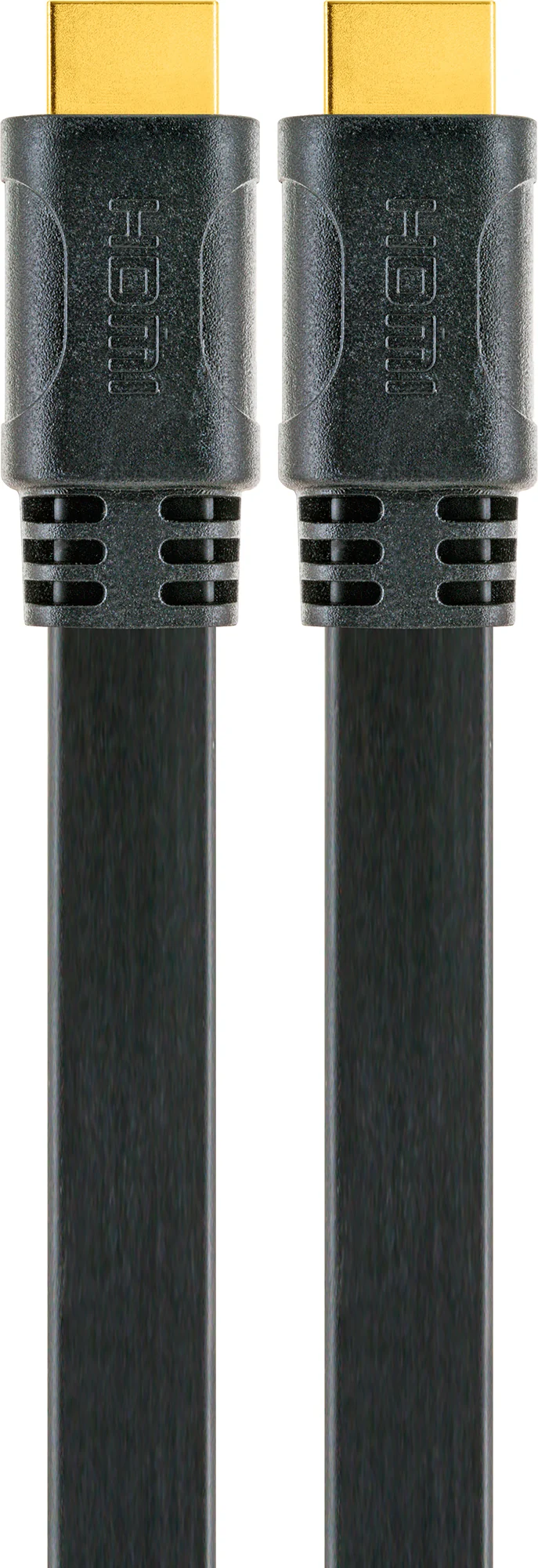 HDMI®-Kabel mit Ethernet 18 Gbit/s schwarz/gold 1,5/3 m