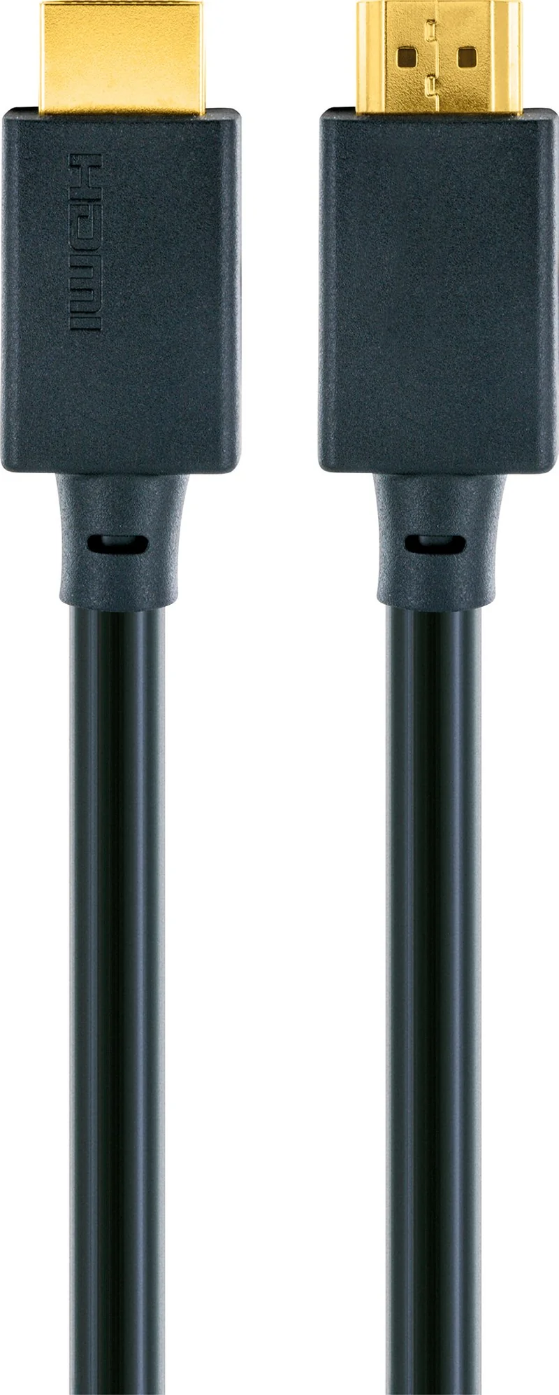 HDMI® 2.1 Kabel 48 Gbit/s schwarz/gold 1,5 m
