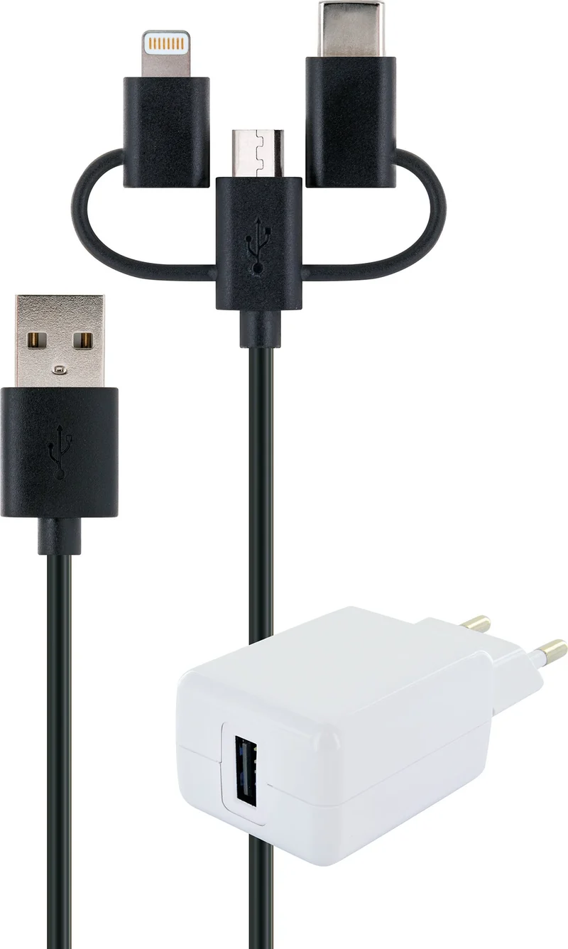 Lade-Set Universal Steckdose
