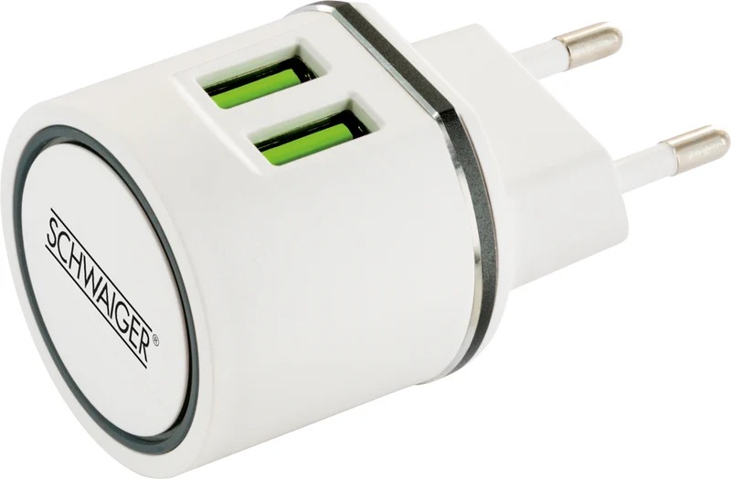 Ladegerät 2x USB 2.0 A