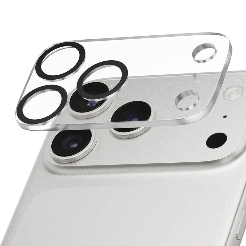 Gehärtetes Glas für iPhone 17 Pro Max, PanzerGlass PicturePerfect Camera Lens Protector, Transparent-Schwarz