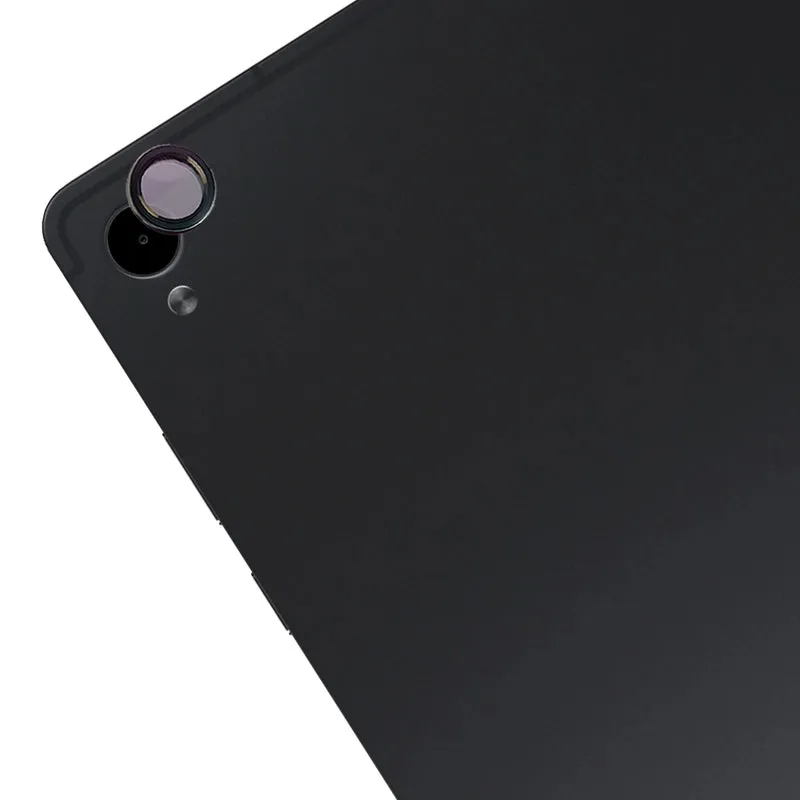 Glas für die Kamera für Galaxy Tab S11, Bizon Glass Tab Snap Lens, 1 Set, schwarzer Rahmen