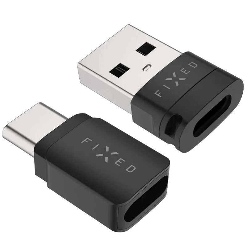 Adapter / Datenblocker Fixed Data Blocker USB-C auf USB-C / USB-C auf USB-A, PD 240 W, Schwarz