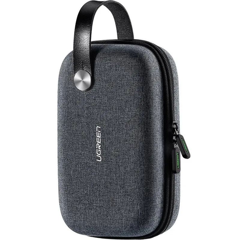 Hülle für HDD, SSD und Zubehör Ugreen LP152 20,3 x 12,9 x 7,2 cm, Grau-Schwarz