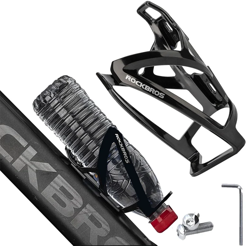 Fahrradhalterung für Flasche, Rockbros FK338, Schwarz