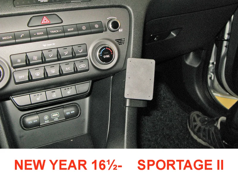 ProClip Fahrzeughalter 855209 - Winkelbefestigung - Kia Sportage 16½-21