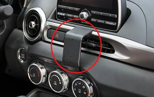 ProClip Fahrzeughalter 855268 - Mittelbefestigung - Fiat 124 Spider 17-22