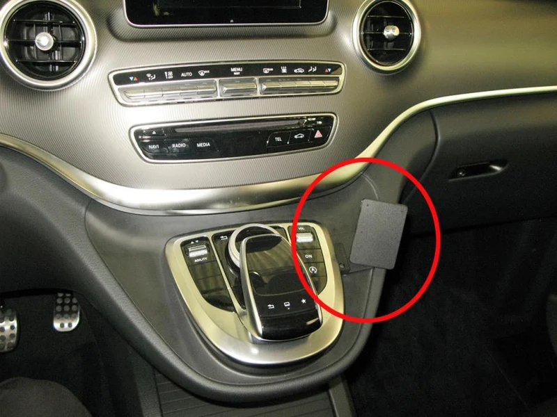 ProClip Fahrzeughalter 855279 - Winkelbefestigung - Mercedes Benz V-Klasse 16-24