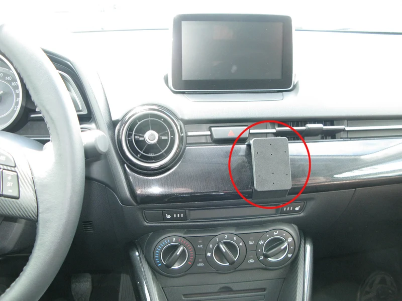ProClip Fahrzeughalter 855114 - Mittelbefestigung- NICHT für Lederausstattung - Toyota Yaris Limo 19-25, Mazda 2 15-23, Mazda CX-3 15-23 und weitere