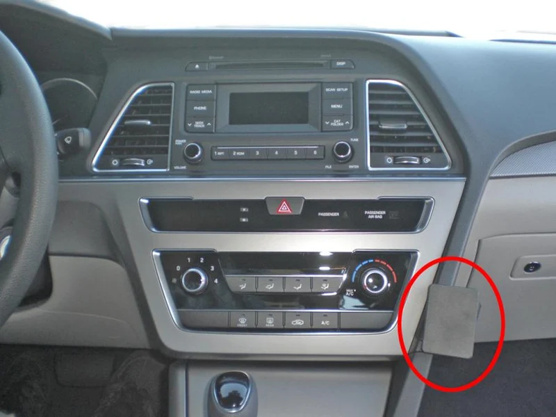 ProClip Fahrzeughalter 855055 - Winkelbefestigung - Hyundai Sonata 15-20