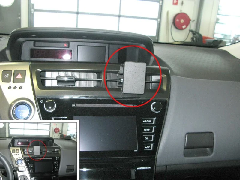 ProClip Fahrzeughalter 855084 - Mittelbefestigung - Toyota Prius v 15-19, Toyota Prius + 15-20