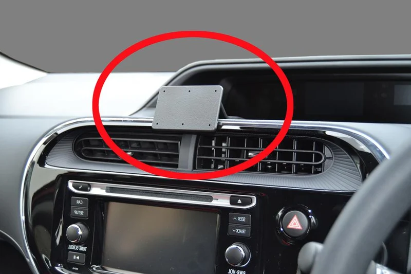 ProClip Fahrzeughalter für Rechtslenker 655365 - Mittelbefestigung - Toyota Prius c 18-20