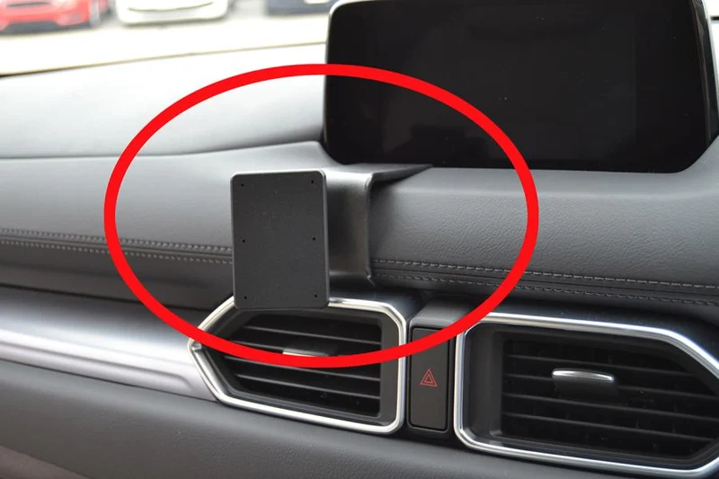 ProClip Fahrzeughalter für Rechtslenker 655350 - Winkelbefestigung- NICHT für Modelle mit CD-Einschub - Mazda CX-5 17½-20